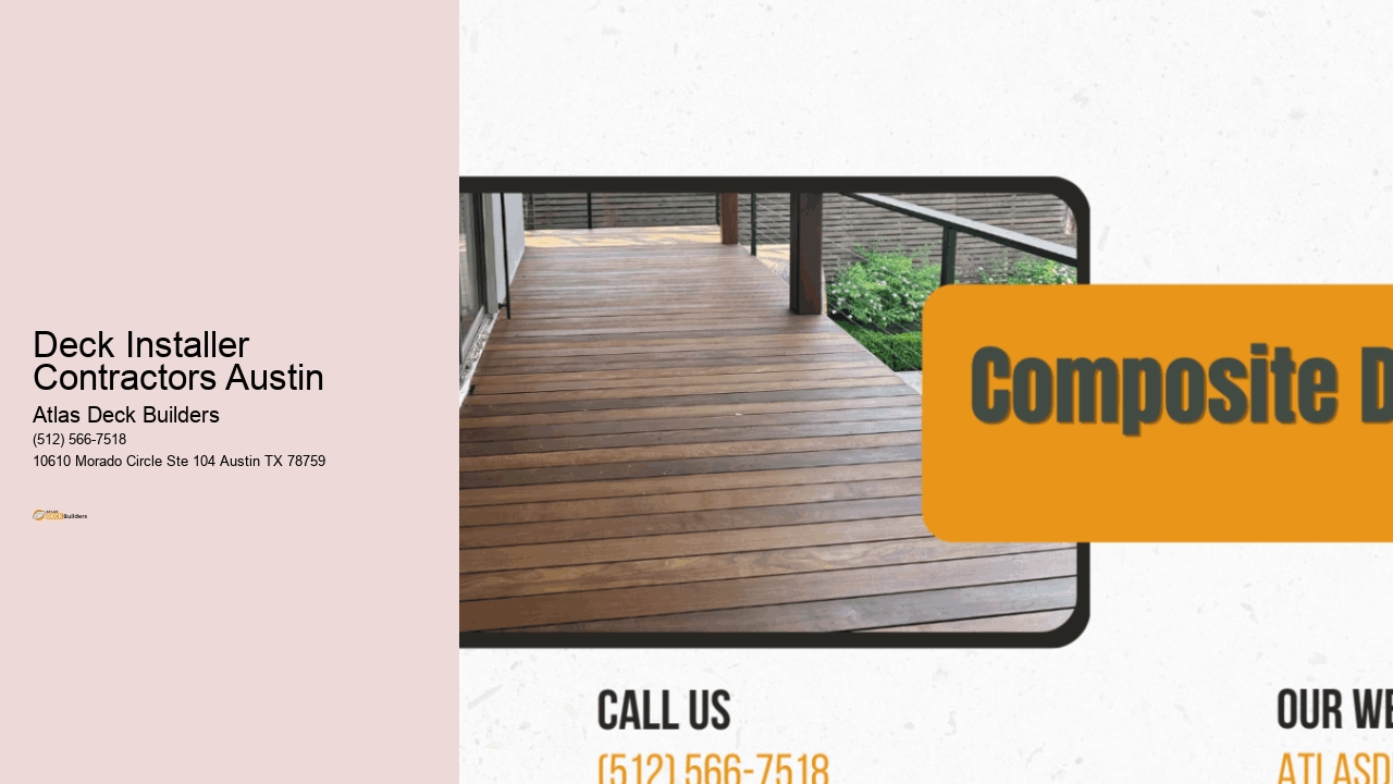 Deck Installer Contractors Austin 