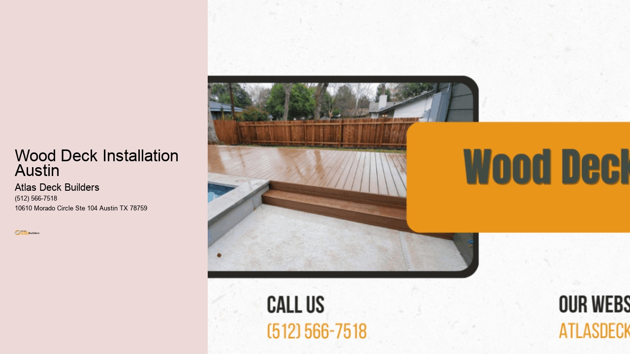 Wood Deck Installation Austin 